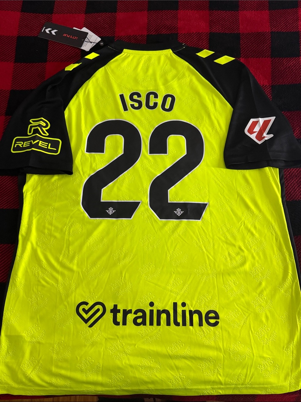 RARE Real Betis #22 Isco 2024-25 Hummel Legacy 1914 Edition Hummel Jersey